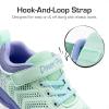 image:imageDREAM PAIRS Boys Girls Shoes Kids Tennis Footwear EZOns GoGetters Running Athletic School Sneakers for LittleBig KidMint GreenPurple