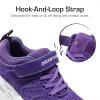 image:imageDREAM PAIRS Boys Girls Shoes Kids Tennis Footwear EZOns GoGetters Running Athletic School Sneakers for LittleBig KidPurple