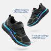 image:imageDREAM PAIRS Boys Girls Sneakers Kids Tennis Running Shoes EZONs EZPlays Athletic Sport Gym Lightweight Breathable ShoesBlackBlue