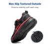 image:imageDREAM PAIRS Boys Girls Sneakers Kids Tennis Running Shoes EZONs EZPlays Athletic Sport Gym Lightweight Breathable ShoesBlackRed