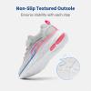 image:imageDREAM PAIRS Boys Girls Sneakers Kids Tennis Running Shoes EZONs EZPlays Athletic Sport Gym Lightweight Breathable ShoesLight GreyPink