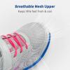 image:imageDREAM PAIRS Boys Girls Sneakers Kids Tennis Running Shoes EZONs EZPlays Athletic Sport Gym Lightweight Breathable ShoesLight GreyPink