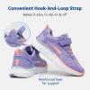 image:imageDREAM PAIRS Boys Girls Sneakers Kids Tennis Running Shoes EZONs EZPlays Athletic Sport Gym Lightweight Breathable ShoesPurplePink