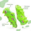 image:imageDREAM PAIRS Boys Girls Soccer Cleats Kids Football Shoes for LittleBig KidNeon Green