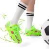 image:imageDREAM PAIRS Boys Girls Soccer Cleats Kids Football Shoes for LittleBig KidNeon Green