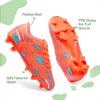image:imageDREAM PAIRS Boys Girls Soccer Cleats Kids Football Shoes for LittleBig KidOrange