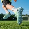 image:imageDREAM PAIRS Boys Girls Soccer Cleats Kids Youth Firm Ground Football Shoes for LittleBig KidLight BlueYellow