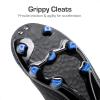 image:imageDREAM PAIRS Boys Girls Soccer Cleats Youth Firm Groud Athletic Outdoor Trainning Football Shoes for LittleBig KidBlackBlue