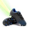image:imageDREAM PAIRS Boys Girls Soccer Cleats Youth Firm Groud Athletic Outdoor Trainning Football Shoes for LittleBig KidBlackBlue