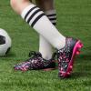 image:imageDREAM PAIRS Boys Girls Soccer Cleats Youth Firm Groud Athletic Outdoor Trainning Football Shoes for LittleBig KidBlackHot Pink