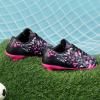image:imageDREAM PAIRS Boys Girls Soccer Cleats Youth Firm Groud Athletic Outdoor Trainning Football Shoes for LittleBig KidBlackHot Pink