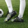 image:imageDREAM PAIRS Boys Girls Soccer Cleats Youth Firm Groud Athletic Outdoor Trainning Football Shoes for LittleBig KidBlackNeonGreen