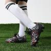 image:imageDREAM PAIRS Boys Girls Soccer Cleats Youth Firm Groud Athletic Outdoor Trainning Football Shoes for LittleBig KidBlackRed