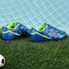 image:imageDREAM PAIRS Boys Girls Soccer Cleats Youth Firm Groud Athletic Outdoor Trainning Football Shoes for LittleBig KidNavyBlueBlackNeon Green