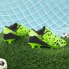 image:imageDREAM PAIRS Boys Girls Soccer Cleats Youth Firm Groud Athletic Outdoor Trainning Football Shoes for LittleBig KidNeon GreenBlack