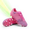 image:imageDREAM PAIRS Boys Girls Soccer Cleats Youth Firm Groud Athletic Outdoor Trainning Football Shoes for LittleBig KidRose RedWhite