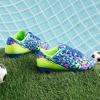 image:imageDREAM PAIRS Boys Girls Soccer Cleats Youth Firm Groud Athletic Outdoor Trainning Football Shoes for LittleBig KidRoyal BlueNeon Green