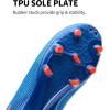 image:imageDREAM PAIRS Boys Girls Soccer Cleats Youth Firm Groud Athletic Outdoor Trainning Football Shoes for LittleBig KidRoyal BlueOrange