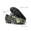 image:imageDREAM PAIRS Boys Girls Soccer Cleats Youth Firm Groud Athletic Outdoor Trainning Football Shoes with Soccer SocksBlackNeon Green