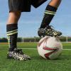 image:imageDREAM PAIRS Boys Girls Soccer Cleats Youth Firm Groud Athletic Outdoor Trainning Football Shoes with Soccer SocksBlackNeon Green