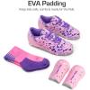 image:imageDREAM PAIRS Boys Girls Soccer Cleats Youth Firm Groud Athletic Outdoor Trainning Football Shoes with Soccer SocksPinkLight Purple