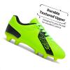 image:imageDREAM PAIRS Boys Girls Soccer Cleats Youth Firm Groud Classic Lightweight Football Shoes for LittleBig KidNeonGreenBlack
