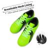 image:imageDREAM PAIRS Boys Girls Soccer Cleats Youth Firm Groud Classic Lightweight Football Shoes for LittleBig KidNeonGreenBlack