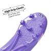 image:imageDREAM PAIRS Boys Girls Soccer Cleats Youth Firm Groud Classic Lightweight Football Shoes for LittleBig KidPurplePink