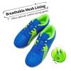 image:imageDREAM PAIRS Boys Girls Soccer Cleats Youth Firm Groud Classic Lightweight Football Shoes for LittleBig KidRoyalBlueNeonGreen