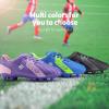 image:imageDREAM PAIRS Boys Girls Soccer Cleats Youth Firm Groud Classic Lightweight Football Shoes for LittleBig KidRoyalBlueNeonGreen