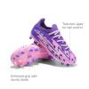 image:imageDREAM PAIRS Boys Girls Soccer Cleats Youth Firm Groud Football Shoes for LittleBig KidPinkPurple