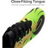image:imageDREAM PAIRS Boys Girls Soccer Cleats Youth Firm Groud Sport Football Cleats with Soccer Socks for LittleBig KidToddlerNeon GreenBlack
