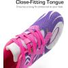 image:imageDREAM PAIRS Boys Girls Soccer Cleats Youth Firm Groud Sport Football Cleats with Soccer Socks for LittleBig KidToddlerWhitePurple
