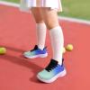 image:imageDREAM PAIRS Girls Boys Shoes Kids Lace up Tennis Sparkle Glitter Athletic Running SneakersLight GreenBlue