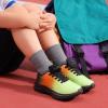 image:imageDREAM PAIRS Girls Boys Shoes Kids Lace up Tennis Sparkle Glitter Athletic Running SneakersNeon GreenOrangeBlack