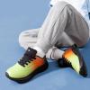 image:imageDREAM PAIRS Girls Boys Shoes Kids Lace up Tennis Sparkle Glitter Athletic Running SneakersNeon GreenOrangeBlack
