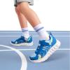 image:imageDREAM PAIRS Girls Boys Shoes Kids Tennis EZOns Quicksteps School Sneakers Breathable Running Athletic ShoesBlueWhite