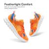image:imageDREAM PAIRS Girls Boys Shoes Kids Tennis EZOns Quicksteps School Sneakers Breathable Running Athletic ShoesOrangeRoyal Blue