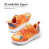 image:imageDREAM PAIRS Girls Boys Shoes Kids Tennis EZOns Quicksteps School Sneakers Breathable Running Athletic ShoesOrangeRoyal Blue