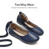 image:imageDREAM PAIRS Girls Dress Shoes Girls Ballerina Flat Ankle Strap Ballet Flats ToddlerLittle KidBig KidNavy