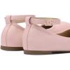 image:imageDREAM PAIRS Girls Dress Shoes Girls Ballerina Flat Ankle Strap Ballet Flats ToddlerLittle KidBig KidPink