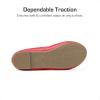 image:imageDREAM PAIRS Girls Dress Shoes Girls Ballerina Flat Ankle Strap Ballet Flats ToddlerLittle KidBig KidRed