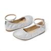 image:imageDREAM PAIRS Girls Dress Shoes Girls Ballerina Flat Ankle Strap Ballet Flats ToddlerLittle KidBig KidSilverGlitter