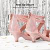 image:imageDREAM PAIRS Girls Sandals Low Heel Dress Pump SandalsPink