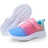 image:imageDREAM PAIRS Girls Shoes Kids Tennis Sparkle Ease Running Athletic Lightweight Sneakers for LittleBig Kids ToddlerBlueHot PinkGreen