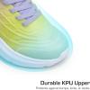 image:imageDREAM PAIRS Girls Shoes Kids Tennis Sparkle Ease Running Athletic Lightweight Sneakers for LittleBig Kids ToddlerGreenYellowPurple