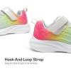 image:imageDREAM PAIRS Girls Shoes Kids Tennis Sparkle Ease Running Athletic Lightweight Sneakers for LittleBig Kids ToddlerHot PinkYellowOrange