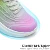 image:imageDREAM PAIRS Girls Shoes Kids Tennis Sparkle Ease Running Athletic Lightweight Sneakers for LittleBig Kids ToddlerHot PinkYellowOrange