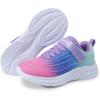 image:imageDREAM PAIRS Girls Shoes Kids Tennis Sparkle Ease Running Athletic Lightweight Sneakers for LittleBig Kids ToddlerPinkBlueGreen