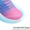 image:imageDREAM PAIRS Girls Shoes Kids Tennis Sparkle Ease Running Athletic Lightweight Sneakers for LittleBig Kids ToddlerPinkBlueGreen